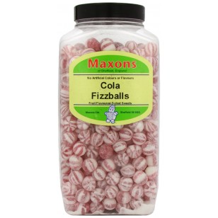 Maxons Cola Fizzballs Jar 3.4 Kg 
